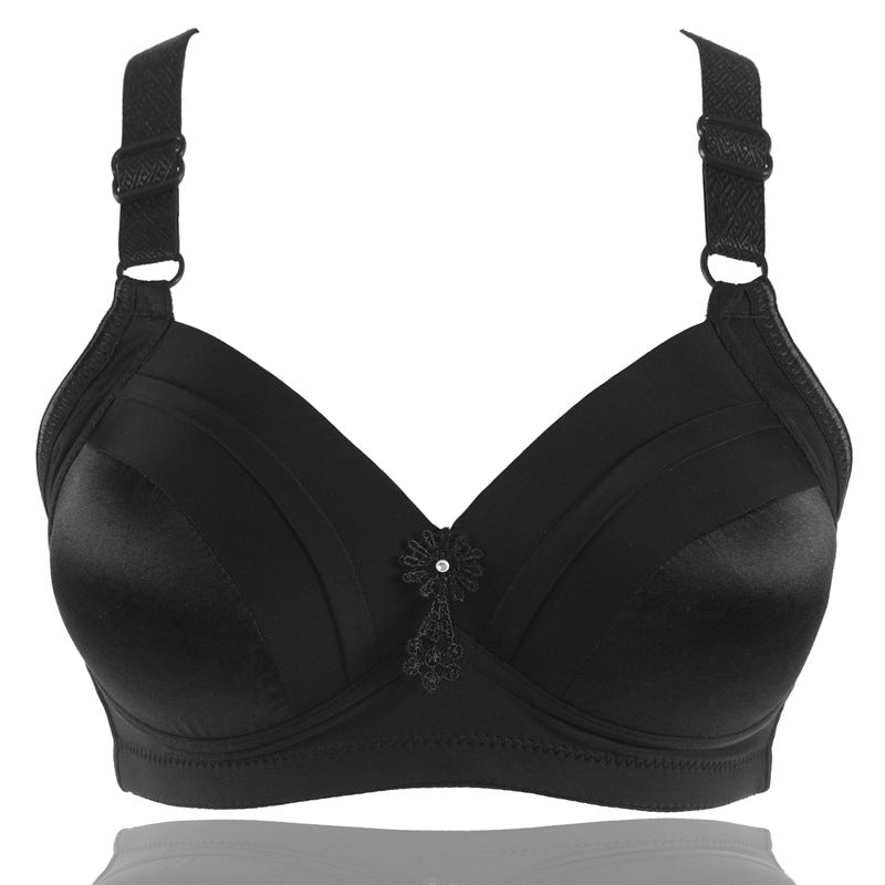 Smooth Wirless Push Up Bras Seamless Middle-aged And Elderly Women